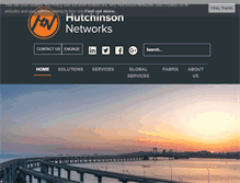 Tablet Screenshot of hutchinsonnetworks.com